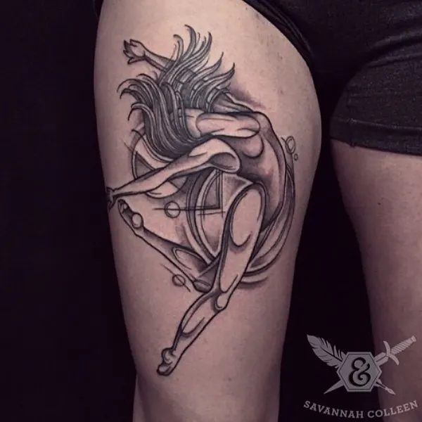 Ink and Dagger Tattoo
