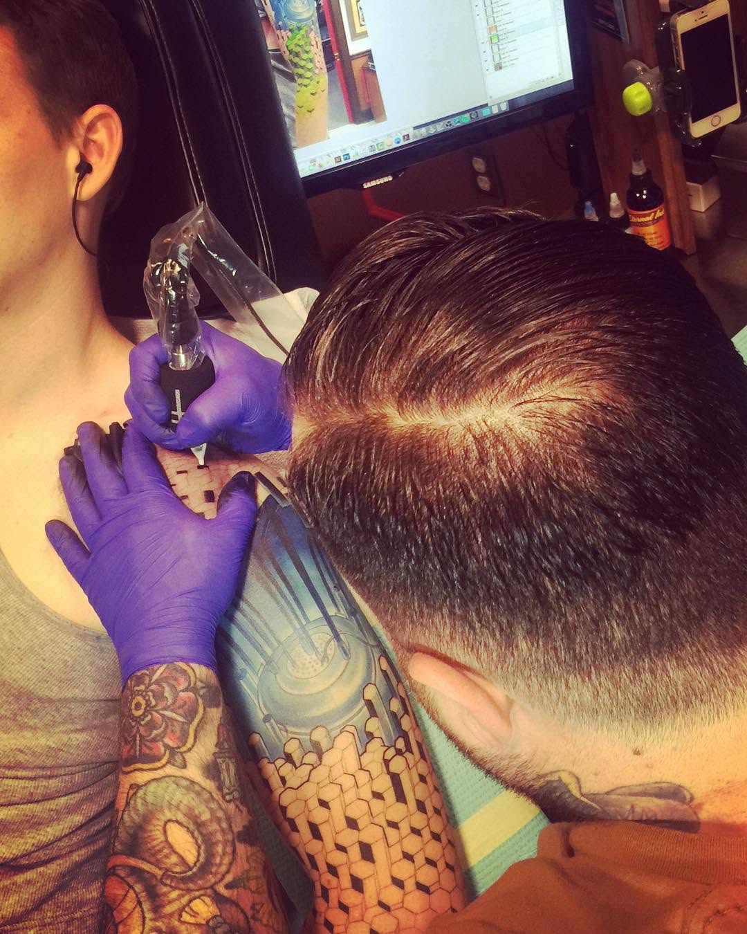 Ink and Dagger Tattoo