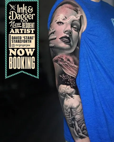 Ink and Dagger Tattoo
