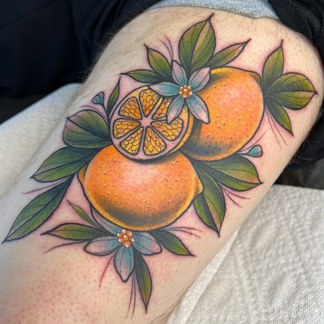 Flower, 과일, 레몬, 석류