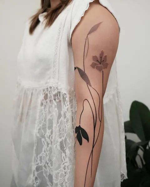 Flower, Rose, 잎, 단풍잎, 커버업, 실루엣