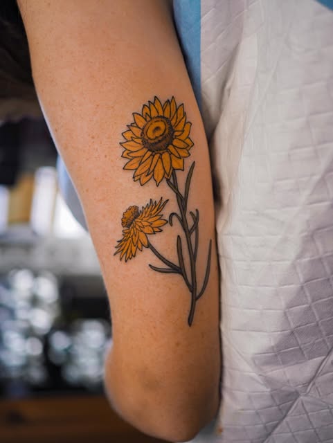 해바라기, Flower