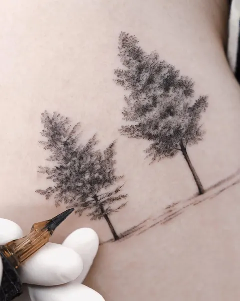 Nature, 숲, 나무, 소나무