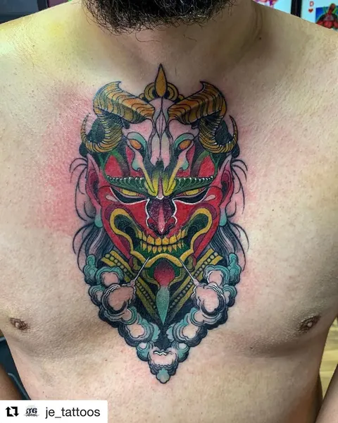 Game Face Tattoo
