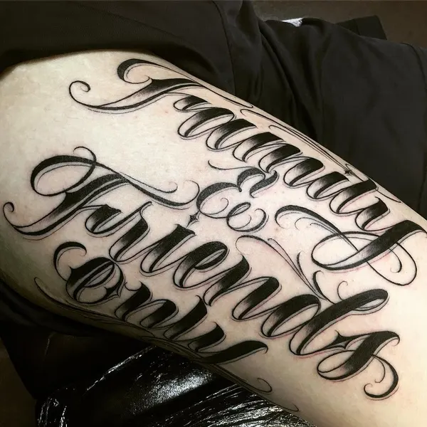 Lettering