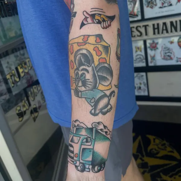 Lettering, 자전거, 오토바이