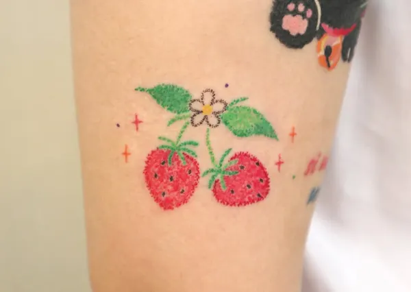 Flower, 딸기