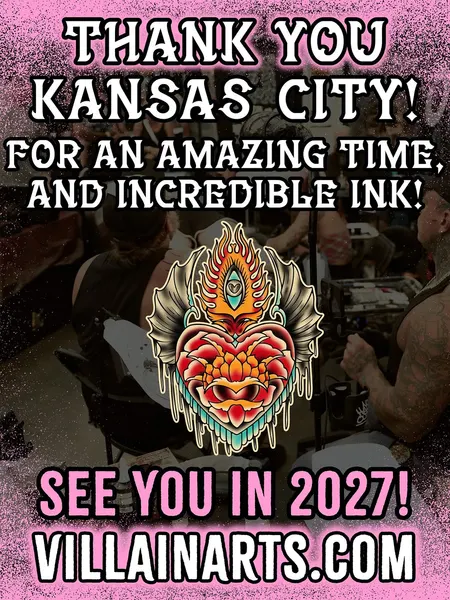 Villain Arts Tattoo Convention