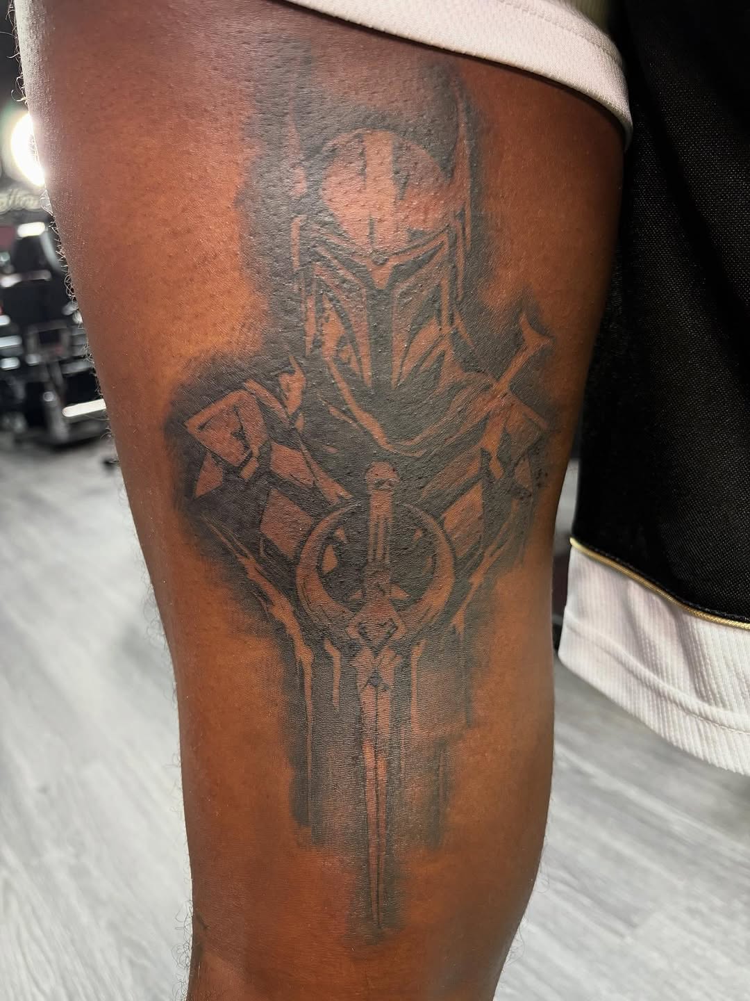 Game Face Tattoo