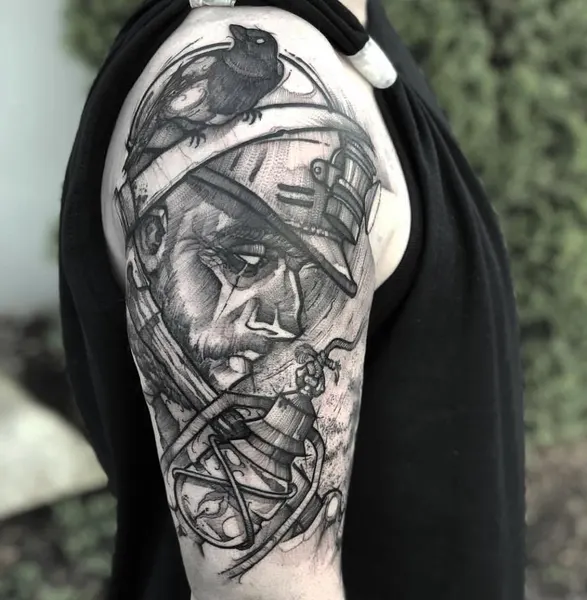 Ink and Dagger Tattoo