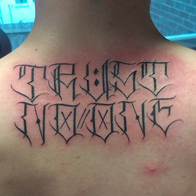 Lettering