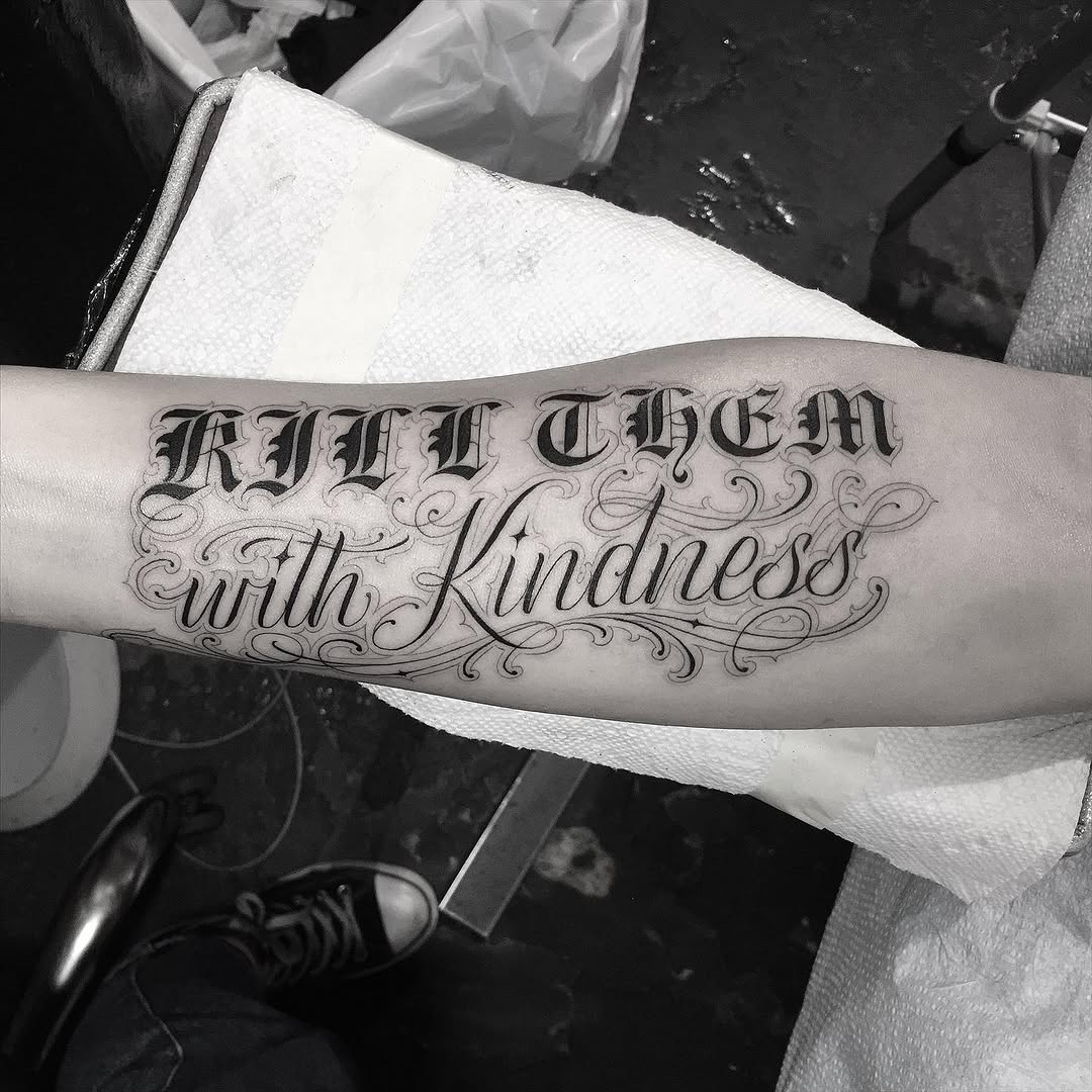 Lettering