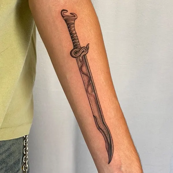 Ink and Dagger Tattoo