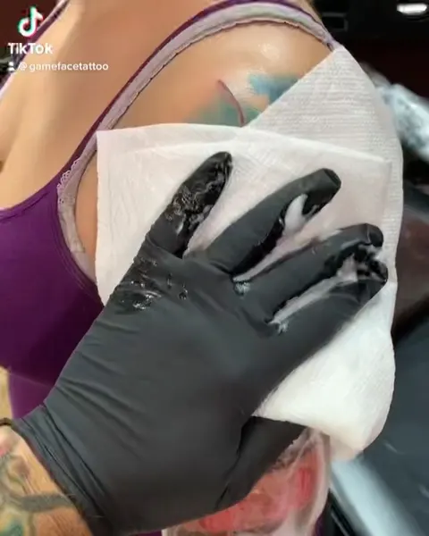 Game Face Tattoo