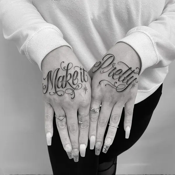 Lettering