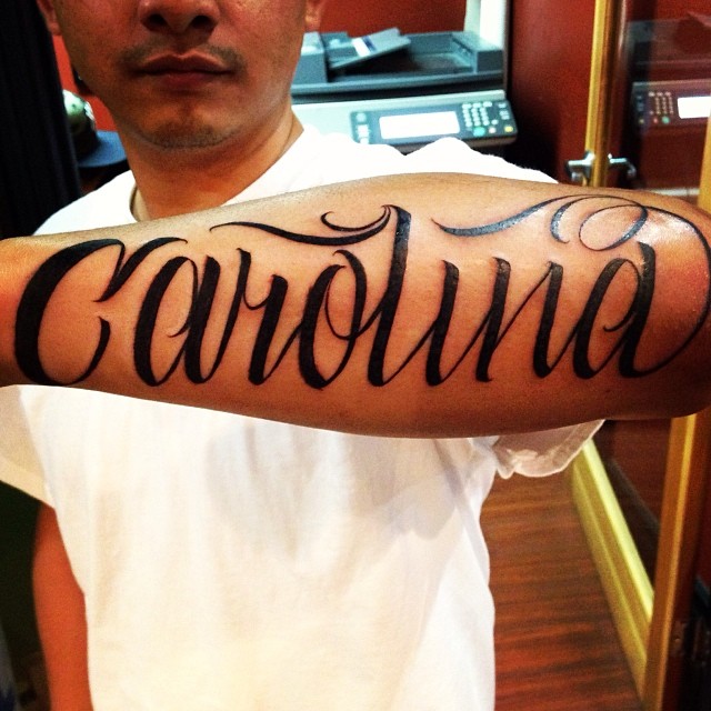 Lettering