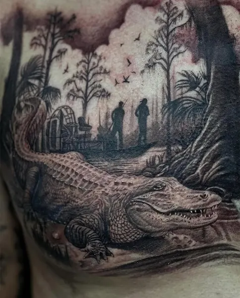 Game Face Tattoo