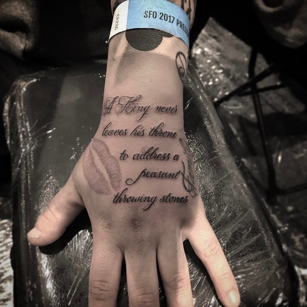 Lettering