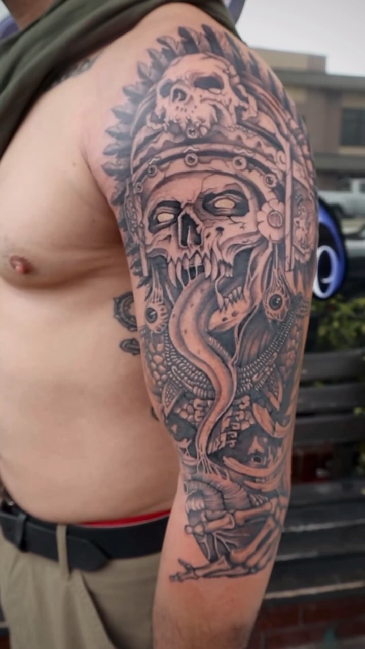 Game Face Tattoo