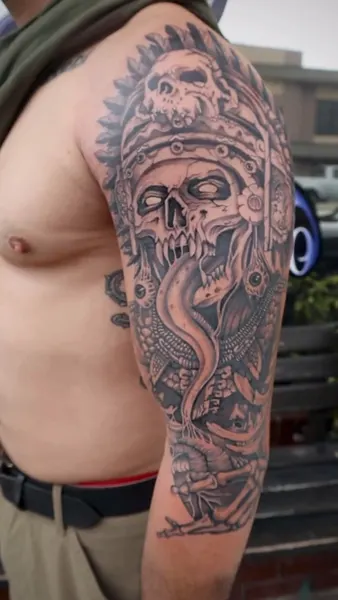 Game Face Tattoo
