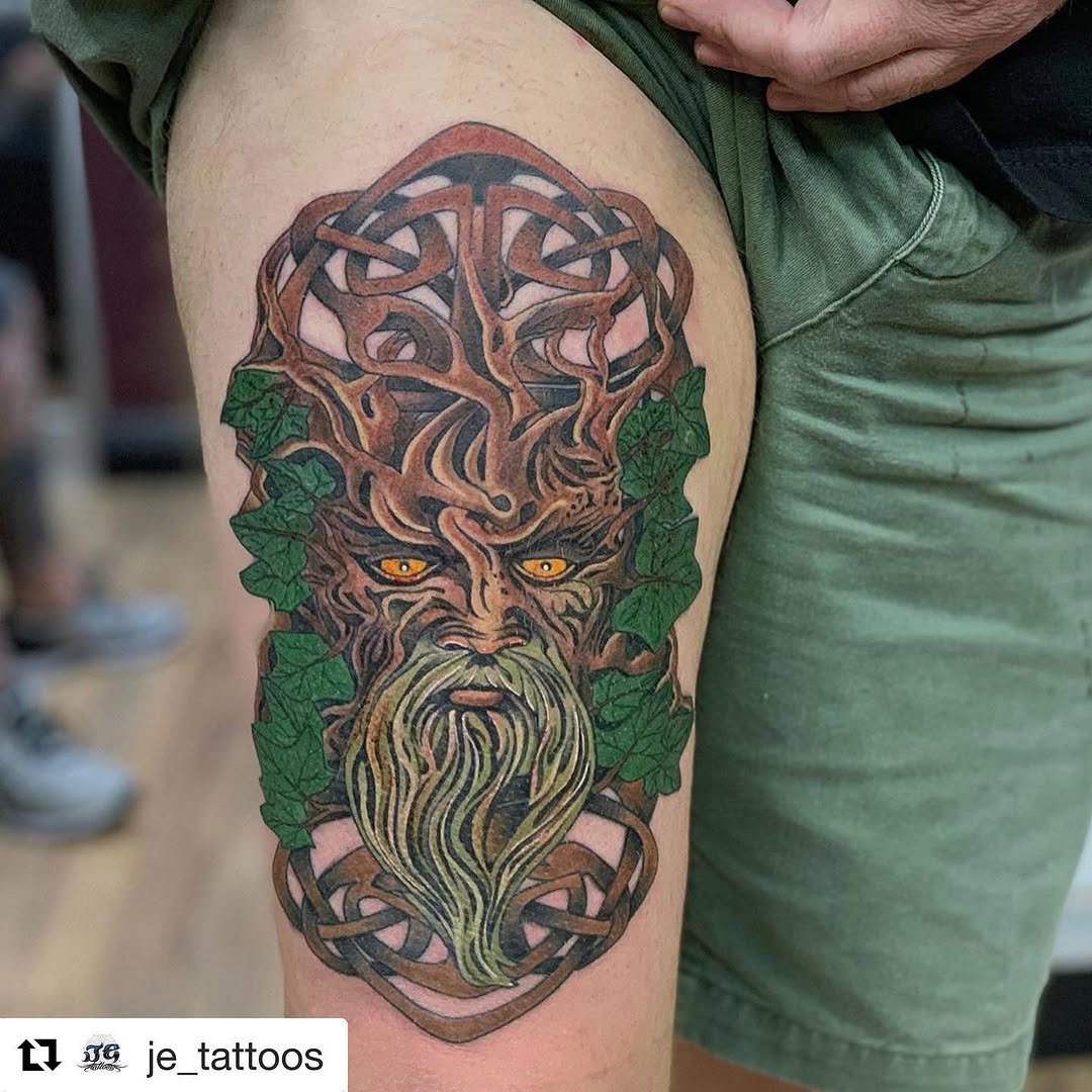 Game Face Tattoo