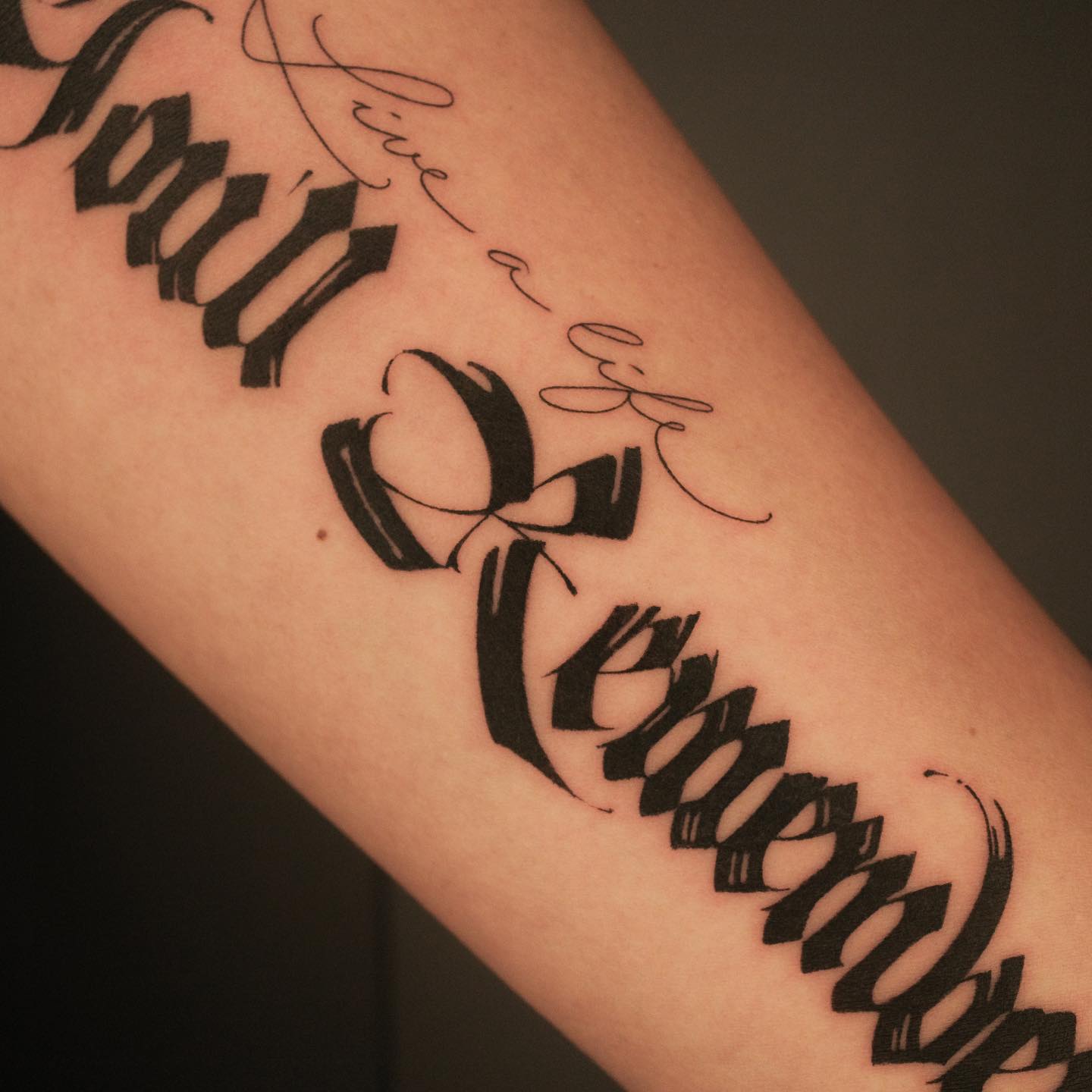 Lettering