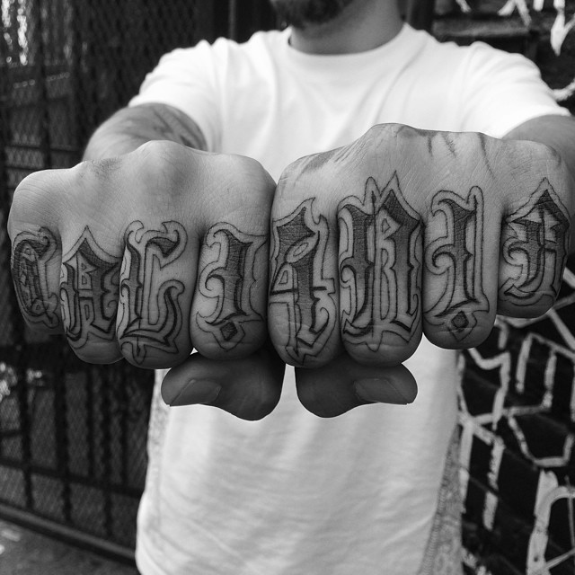 Lettering