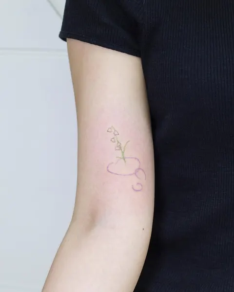 Flower, Lettering, Rose