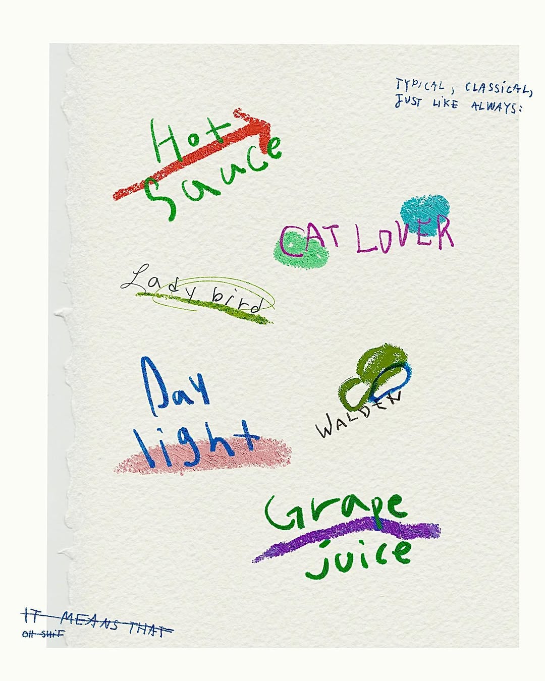 Lettering