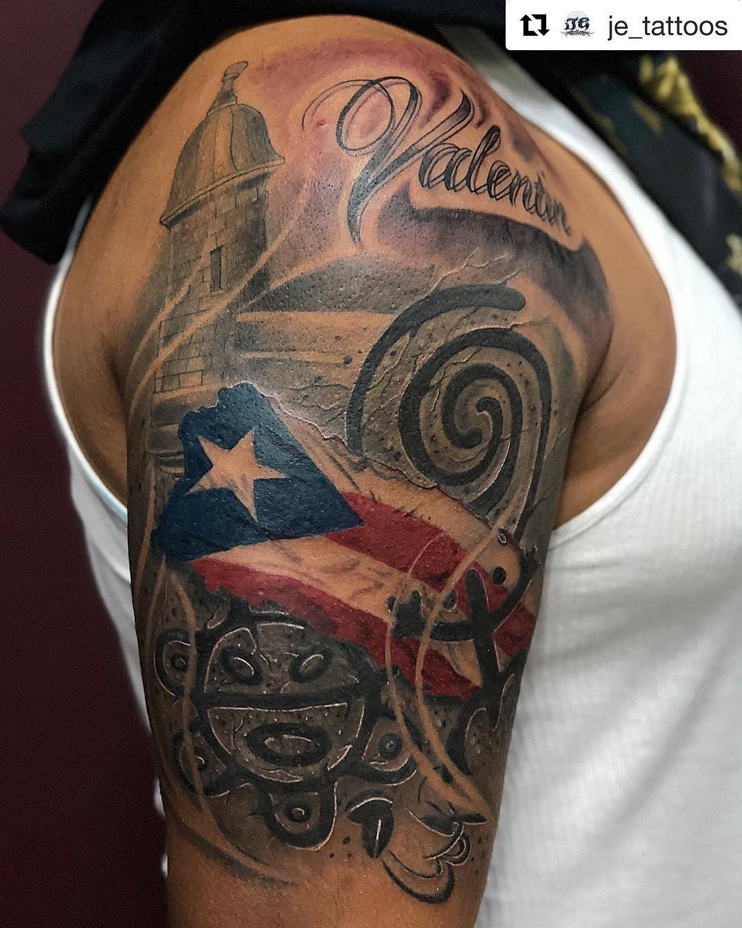 Game Face Tattoo