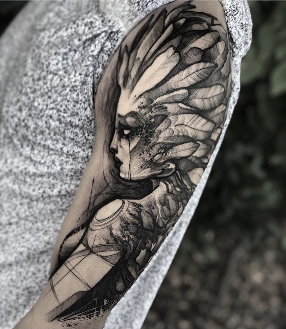Ink and Dagger Tattoo