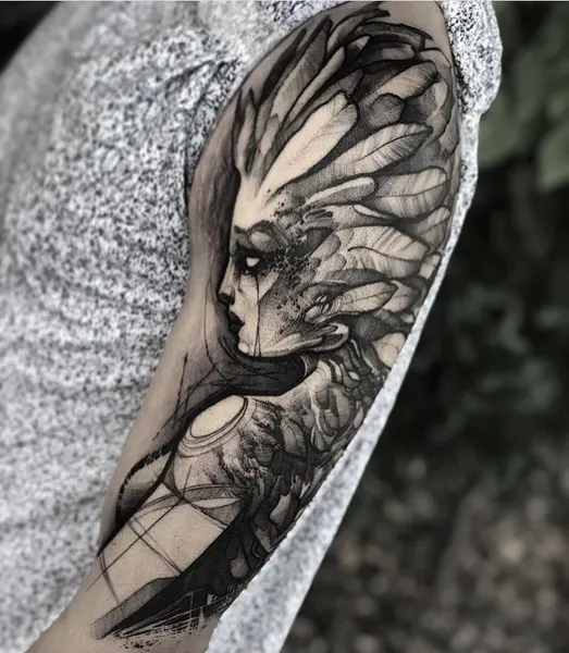 Ink and Dagger Tattoo