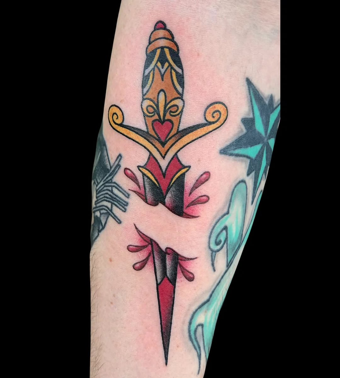 Ink and Dagger Tattoo