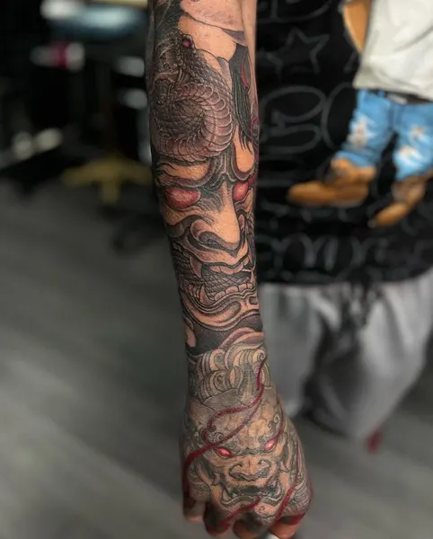 Game Face Tattoo