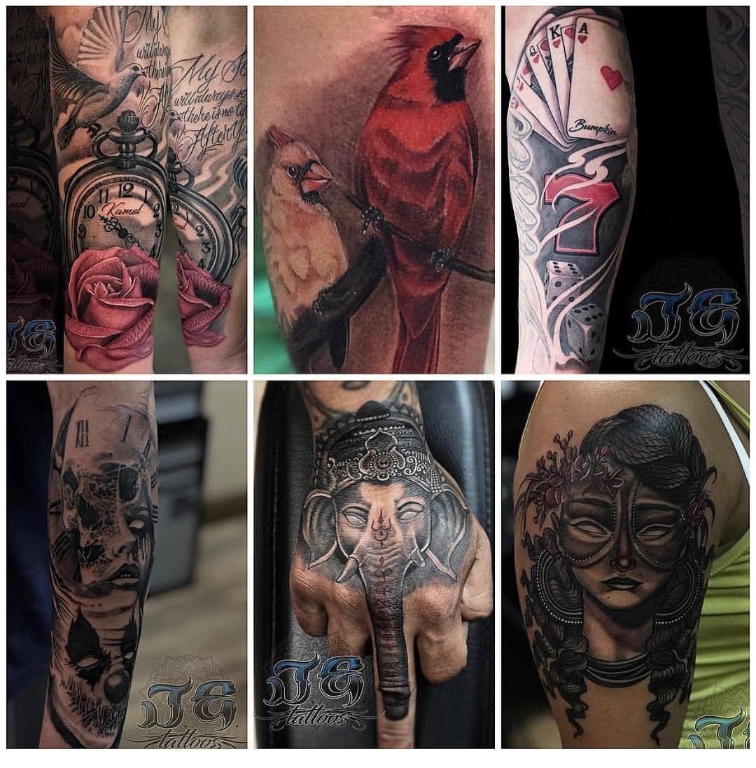 Game Face Tattoo