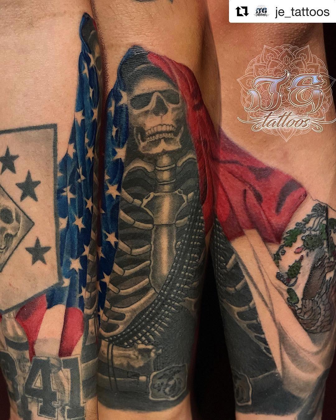 Game Face Tattoo