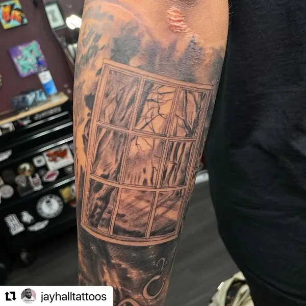 Game Face Tattoo