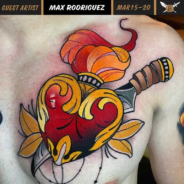 Ink and Dagger Tattoo