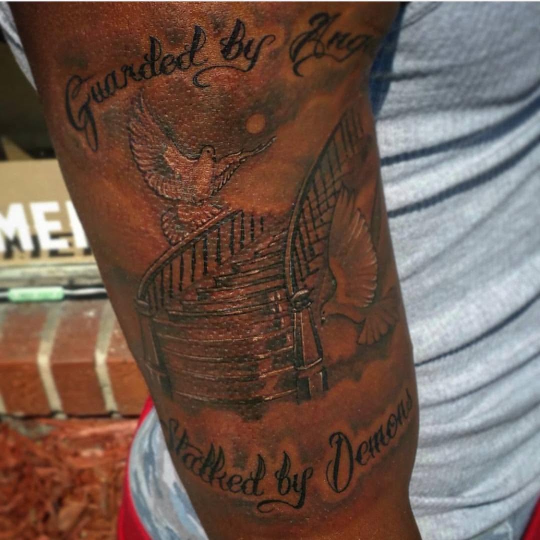 Game Face Tattoo