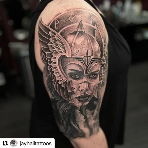 Game Face Tattoo