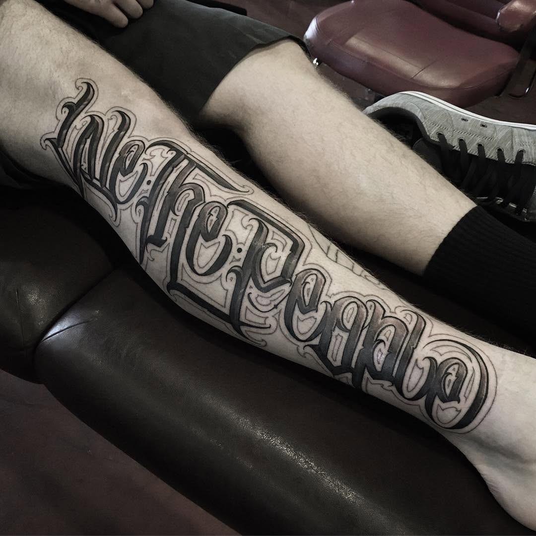 Lettering