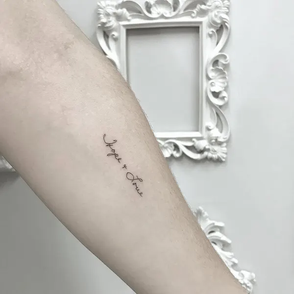 Lettering