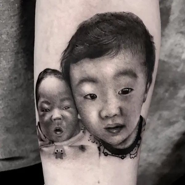 아기, 아버지, 아기천사