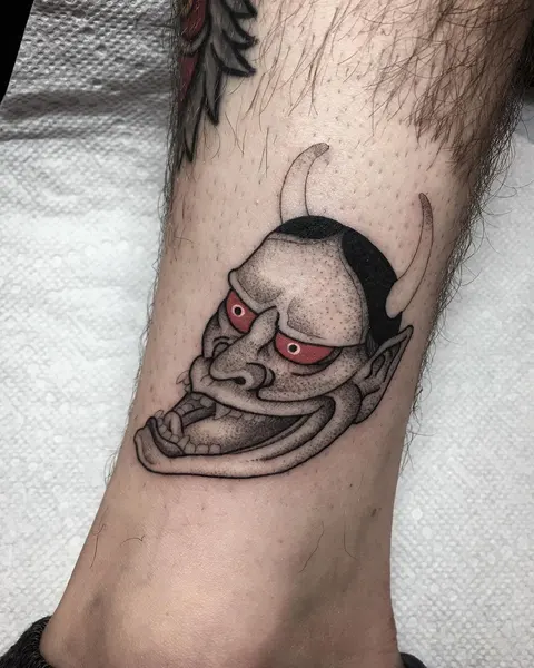 광대, 호러, 한야 가면