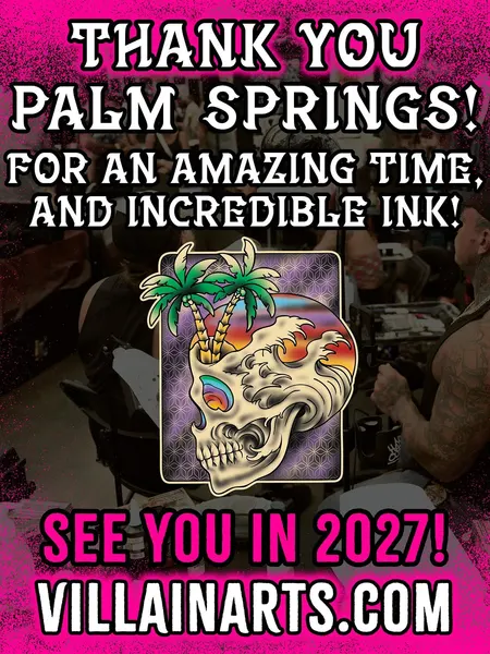 Villain Arts Tattoo Convention