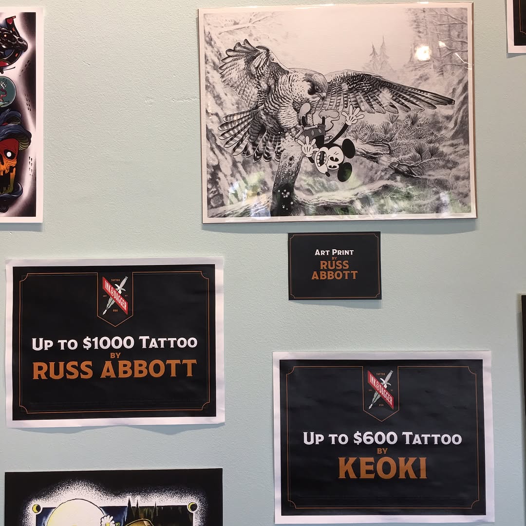 Ink and Dagger Tattoo