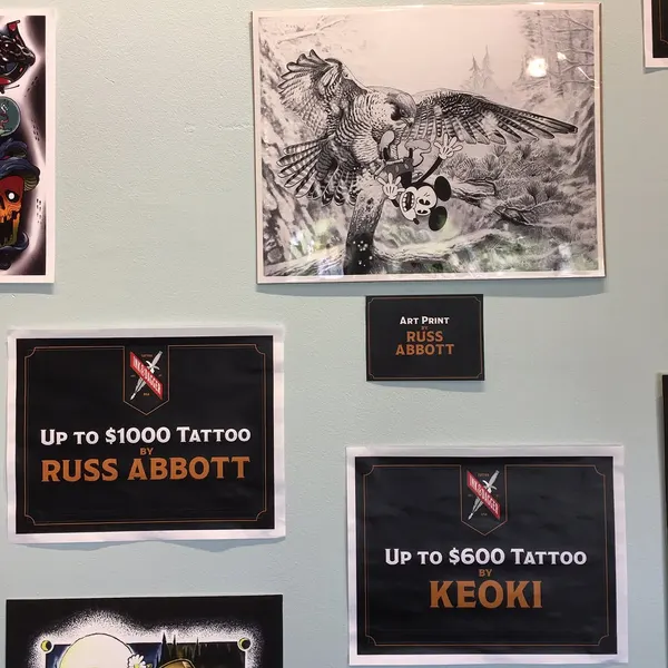 Ink and Dagger Tattoo