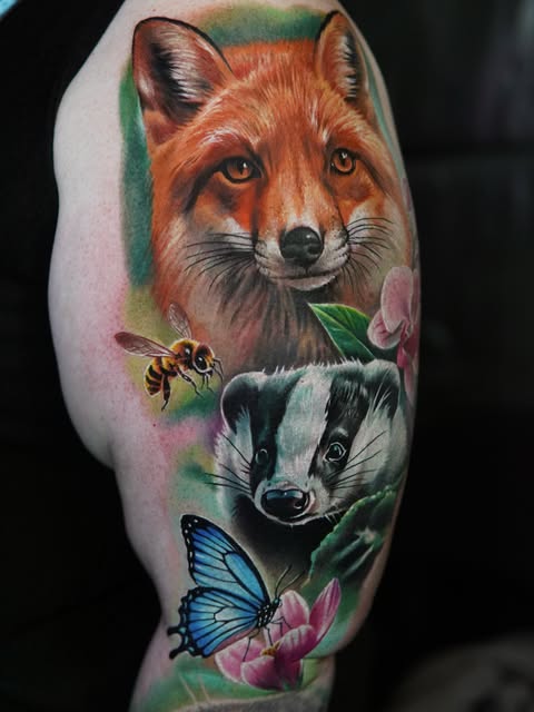 너구리, 트럼프 카드, Animal, 여우