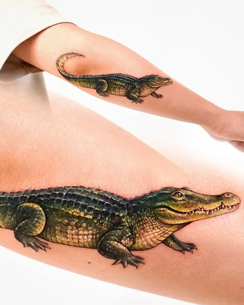 Dragon, 악어