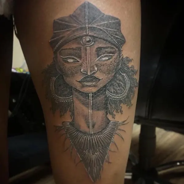Game Face Tattoo
